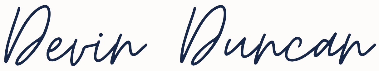 Devin Duncan's signature
